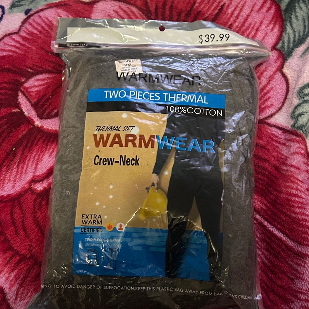 Gray Thermal Set for Men